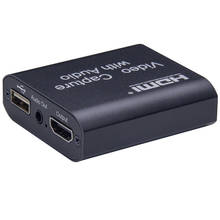 HDMI Video Capture Card Video HDMI Capture Card HDMI to USB Video Capture + Audio fr PC Laptop HD Camera PS4 Game Live Streaming 2024 - buy cheap