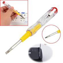 100-500V Portable Electrical Tester LED Indicator Test Pen Slotted Screwdriver Voltage Detector Probe Electric Measuring Tools 2024 - buy cheap