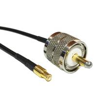 New UHF Male Plug  PL259 Switch MCX  Male Straight Pigtail Cable RG174  Wholesale 20CM 8" Adapter 2024 - buy cheap