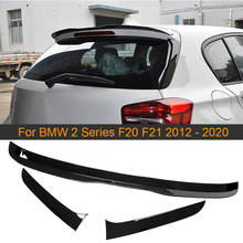 Car Rear Roof Side Spoiler Wing For BMW 2 Series F20 F21 2012 - 2020 Car Rear Roof Boot Lip Wing Spoiler ABS Glossy Black 2024 - buy cheap