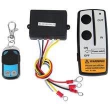 12V 12Volt 50ft Winch Wireless Remote Control Set for Truck Jeep ATV Warn Ramsey 2024 - buy cheap