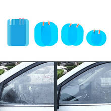 2Pcs/set  Car Accessories Rainproof Car Mirror Window Clear Film Membrane Anti Fog Anti-glare Waterproof Sticker Driving Safety 2024 - buy cheap