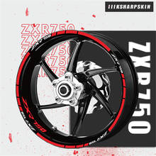 Motorcycle sticker tire wheel reflective stripe decal suit waterproof FOR KAWASAKI ZXR750 ZXR 750 ZXR-750 2024 - buy cheap