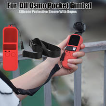 Silicone Protective Sleeve With Ropes For Dji Osmo Pocket Gimbal Camera Case Cover Handheld Gimbal Accessories High Quality 2024 - buy cheap