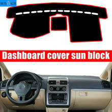 Car Dashboard Cover Mat Dashmat Pad Anti-UV Sun Shade Instrument Panel Carpet For Volkswagen VW Touran 2004-2016 Car Accessories 2024 - buy cheap