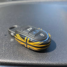 Capa de proteção para chave do carro, capinha para mini cooper s jcw one d f54 f55 f56 f57 f60 clubman countryman 2024 - compre barato