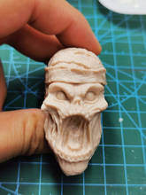 1/6 Scale Ancient Ghost   Mummy Monster Unpainted   Head Model for   12''Figure Body   Accessories DIY 2024 - buy cheap