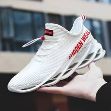 Men's running shoes 2020 summer new breathable tide shoes thin section mesh shoes wild men's shoes blade casual sports shoes 2024 - buy cheap