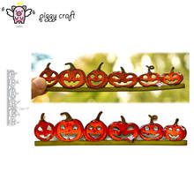 Piggy Craft metal cutting dies cut die mold Halloween pumpkin edge Scrapbook paper craft knife mould blade punch stencils dies 2024 - buy cheap