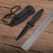 HRT fixed blade knife 440 Blade ABS handle outdoor camping hunting knife Tactical survival pocket fruit Utility Knives EDC tools 2024 - buy cheap