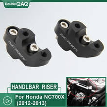 Riser-braçadeira para guidão de motocicleta, novo, para honda nc 700x nc700 x nc700x 2012 2013, elevador de elevação 2024 - compre barato