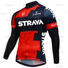 STRAVA Spring Bicycle Jersey Long Sleeve Bicycle Wear Bicycle Team Race Sportswear Road Bike Shirt Males' MTB Anti-sweat Clothes 2024 - buy cheap