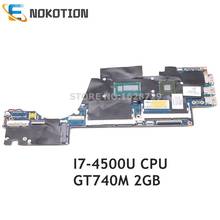 NOKOTION 727527-601 727527-001 для HP Sleekbook Envy 14 14-K материнская плата для ноутбука VGU00 LA-9314P I7-4500U CPU GT740M 2G 2024 - купить недорого