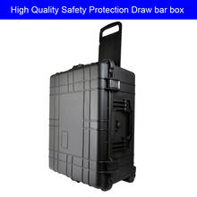 Caja de herramientas a prueba de agua, caja protectora para cámara, caja de instrumentos, equipo con revestimiento de espuma precortada 2024 - compra barato