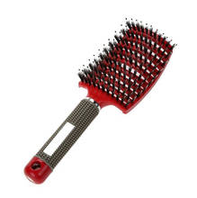 Women Hair Scalp Massage Comb Bristle & Nylon Hairbrush Wet Curly Detangle Hair Brush for Salon Hairdressing Styling Tools 2024 - buy cheap