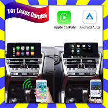 Wireless Apple CarPlay Android Auto Car Upgrade Screen For Lexus NX NX200t NX300 NX300h 2014-2020 Audio Multimedia Head Unit 2024 - buy cheap