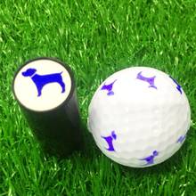 1Pcs Color Random Plastic Silicone Golf Ball Stamper Marker Impression Golf Stamper Stamp Ball Print Seal Prize 2024 - buy cheap