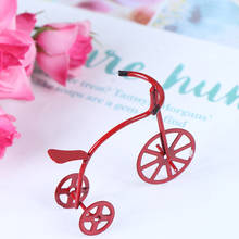 Mini bicicleta roja de simulación para decoración de casa de muñecas, modelo de bicicleta roja, juguetes, muebles, accesorios en miniatura, 1/12 2024 - compra barato