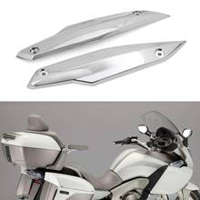 Areyourshop-Parabrisas a presión para motocicleta, cubiertas de placa chapada para BMW K1600GTL K1600 GTL, accesorios 2024 - compra barato