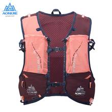 AONIJIE 10L Running Vest Outdoor Hydration Backpack Ultralight Sports Pack Waterproof Bags Free Water Flasks For Camping Hiking 2024 - buy cheap