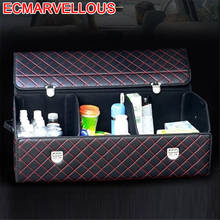 Coffre Voiture-Caja organizadora Para Coche, Accesorios de Coche, organizador Interior de maletero 2024 - compra barato