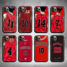 Чехол для телефона HOTCASHOP Slam dunk Sakuragi Jordan, чехол для iphone 12 pro max mini 11 pro XS MAX 8 7 6 6S Plus X 5S SE 2020 XR 2024 - купить недорого