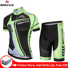 Mieyco BMX Bike Clothing Summer Men Quick Dry Shirt Cycling Clothing Go Pro Sport Roupa Ciclismo Masculino Short Homme 2024 - buy cheap