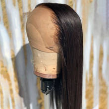 Straight Wigs Lace Front Human Hair Wigs Pre Plucked Hair Line With Baby Hair Brazilian Remy Hair Bleached Knots 130% Eseewigs 2024 - buy cheap
