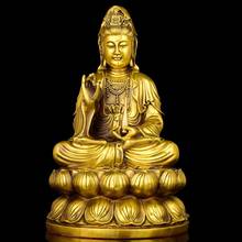 Copper Statue Pure copper Avalokitesvara statues decorated with Avalokitesvara statues 2024 - buy cheap