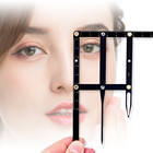 Permanent Makeup Eyebrow Ruler Gold Ratio Divider Caliper Microblading Stencil Shaping Tool Tattoo Eyebrow Measure - compare prices