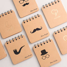 Creative, portable, notebook, portable, mini pocket, coil, student stationery, small and fresh notebook 2024 - buy cheap