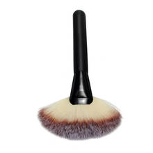 Makeup Large Fan Goat Hair Blush Face Powder Foundation Cosmetic Brush  Makeup Brushes Professional Brush For Makeup Tool 2024 - buy cheap
