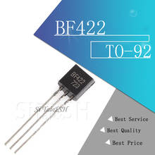 Novo transistor de tríodo bf422 to-92 100 to92, 422 peças 2024 - compre barato