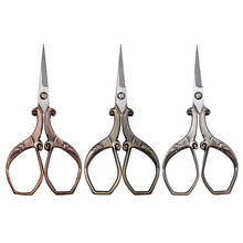 European Retro Classic Stainless Steel Cross Tailor Scissors for Fabric Sewing Embroidery Sewing Scissors Tool Cuts DIY Craft 2024 - buy cheap