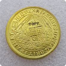 GOLD COIN_2 copia de monedas conmemorativas-réplica de monedas medalla de monedas coleccionables insignia 2024 - compra barato