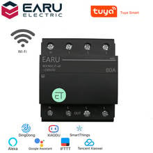 Three Phase WIFI Circuit Breaker Smart Time Timer Relay Switch Voice Remote Control by Tuya App Smart House Alexa Google Home 2024 - buy cheap