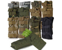 Bolsa de nailon para revistas Molle System 1000D, bolsas de almacenamiento gruesas para Airsoft Tactical AK AR M4 AR15, 9MM, para Rifle y pistola Mag 2024 - compra barato