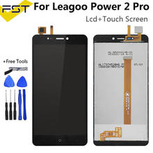 Pantalla LCD de 5,2 pulgadas para Leagoo Power 2 Pro, montaje de digitalizador con pantalla táctil para Power2 Pro, piezas de Sensor LCD de reparación, herramientas y adhesivo 2024 - compra barato