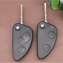 DAKATU 2 3 Buttons key Shell Car Flip Remote key shell Fob Uncut SIP22 Blade For Alfa Romeo 147 156 166 GT Car Key case cover 2024 - buy cheap