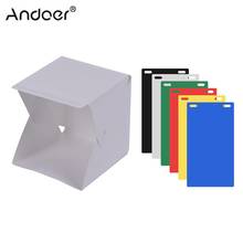 Andoer Tabletop Shooting Portable LED Studio Light Box Tent Kit Mini Foldable Photo Softbox for Products Still Life Shooting 2024 - buy cheap