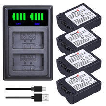 Batería de CGA-S006 para cámara, Cargador USB para Panasonic Lumix, DMW-BMA7, FZ8, FZ18, FZ28, FZ30, FZ35, FZ38, FZ50, 4 Uds. 2024 - compra barato