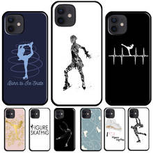 Figure Skating Ice Skating Soft TPU Cover For iPhone XR X XS 11 12 13 Pro Max 12 Mini SE 2020 6S 7 8 Plus Phone Case 2024 - buy cheap
