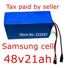 48V 20AH 21Ah with Samsung cell electric bike battery 1500W 1000W 750W motor li-ion lithium battery 40A BMS 3A Charger 2024 - buy cheap