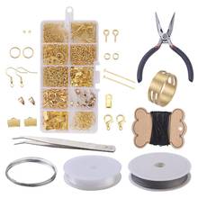 DoreenBeads New Earrings Handmade Accessories Material Kit Set Earring Hooks Box Sets DIY Findings For Jewelry Making Supplies 2024 - buy cheap