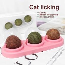 Забавные кошачья мята Matatabi кошка вкусу играть жевать мята шарик-игрушка для питомцев товары 2024 - купить недорого