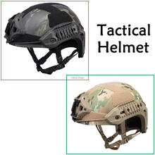 Качественная охотничья шлем для съемки чехол Multicam для тактического Airsoft аксессуары Пейнтбол БЫСТРО шлемы армейские Cs армейский шлем 2024 - купить недорого