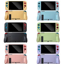 Nintend Switch Pink Case Protective Hard Case Shell for Nintendos Switch Console JoyCon Colorful Back Cover Detachable 2024 - buy cheap