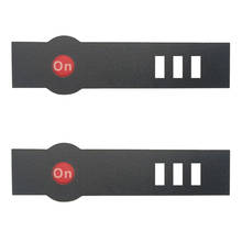 2 Pieces dawupine BAT618 Li-ion Battery LED Key Sticker Label Tag For Bosch 14.4V 18V Lithium Battery BAT614 BAT609 BAT610 2024 - buy cheap