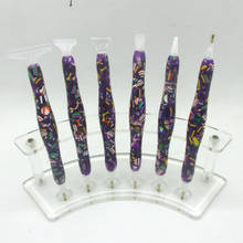 Handmade Pen Diamond Painting Pens Craft Diy Tools Nail Aret Pens Set  Accessories MosaicTool Pens Square Round Head Home Decor 2024 - buy cheap