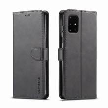 Luxury Leather Case For Samsung Galaxy S20 FE Case Flip Wallet Card Slot Stand Cover For Samsung S20FE 4g 5g Magnetic Phone Case 2024 - buy cheap